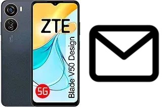 Richten Sie E-Mails auf dem ZTE Blade V50 Design ein