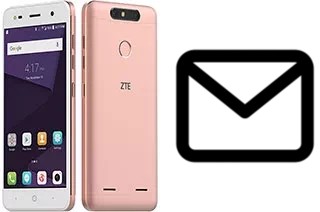 Richten Sie E-Mails auf dem ZTE Blade V8 Mini ein