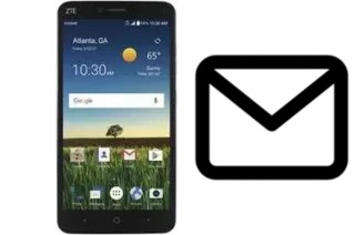 Richten Sie E-Mails auf dem ZTE Blade X2 Max ein