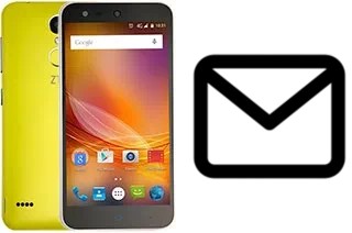 Richten Sie E-Mails auf dem ZTE Blade X5 ein