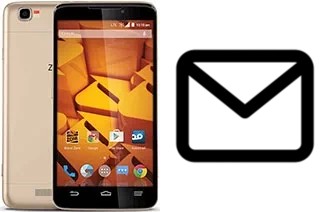 Richten Sie E-Mails auf dem ZTE Boost Max+ ein