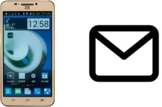 Richten Sie E-Mails auf dem ZTE Grand S II LTE ein