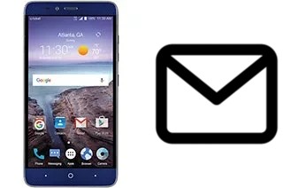 Richten Sie E-Mails auf dem ZTE Grand X Max 2 ein