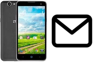 Richten Sie E-Mails auf dem ZTE Grand X2 ein