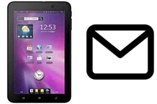 Richten Sie E-Mails auf dem ZTE Light Tab 2 V9A ein