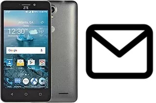 Richten Sie E-Mails auf dem ZTE Maven 2 ein