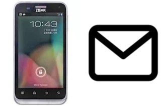 Richten Sie E-Mails auf dem ZTE N880E ein