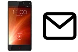 Richten Sie E-Mails auf dem ZTE nubia Z5S mini NX403A ein