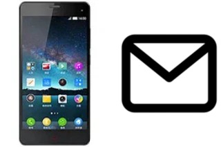 Richten Sie E-Mails auf dem ZTE nubia Z7 mini ein