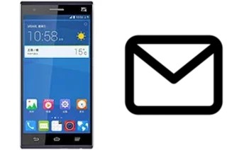 Richten Sie E-Mails auf dem ZTE Star 1 ein