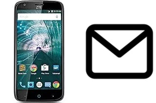 Richten Sie E-Mails auf dem ZTE Warp 7 ein