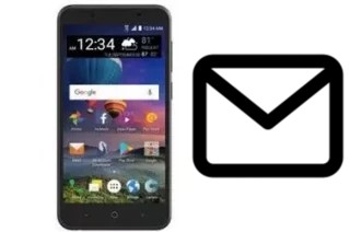 Richten Sie E-Mails auf dem ZTE ZFive G LTE ein