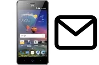 Richten Sie E-Mails auf dem ZTE ZFive L LTE ein