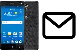 Richten Sie E-Mails auf dem ZTE Zmax 2 ein