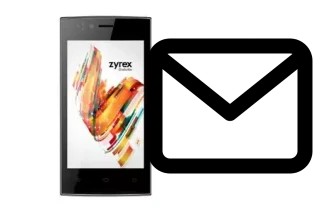 Richten Sie E-Mails auf dem Zyrex ZA977 ein