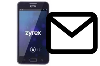 Richten Sie E-Mails auf dem Zyrex ZA987 ein