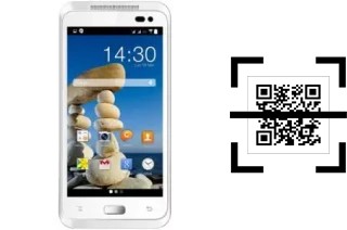 Wie lese ich QR-Codes auf einem Accent A455?