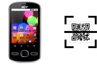 Wie lese ich QR-Codes auf einem Acer beTouch E140?