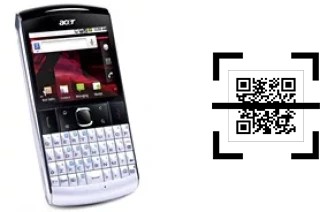 Wie lese ich QR-Codes auf einem Acer beTouch E210?