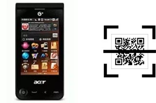 Wie lese ich QR-Codes auf einem Acer beTouch T500?