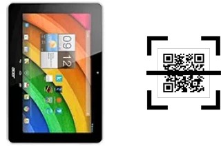 Wie lese ich QR-Codes auf einem Acer Iconia Tab A3?