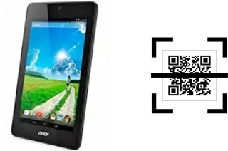 Wie lese ich QR-Codes auf einem Acer Iconia One 7 B1-730?