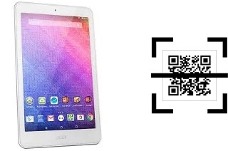 Wie lese ich QR-Codes auf einem Acer Iconia One 8 B1-820?