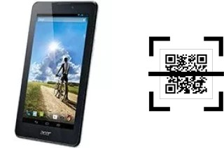 Wie lese ich QR-Codes auf einem Acer Iconia Tab 7 A1-713?