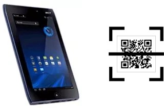 Wie lese ich QR-Codes auf einem Acer Iconia Tab A101?