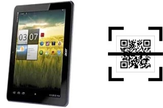 Wie lese ich QR-Codes auf einem Acer Iconia Tab A200?