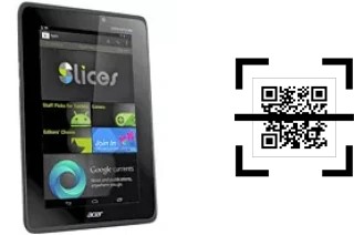 Wie lese ich QR-Codes auf einem Acer Iconia Tab A110?