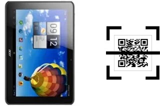 Wie lese ich QR-Codes auf einem Acer Iconia Tab A510?