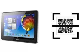 Wie lese ich QR-Codes auf einem Acer Iconia Tab A511?