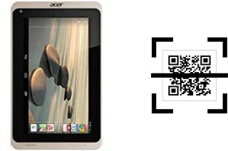 Wie lese ich QR-Codes auf einem Acer Iconia B1-720?