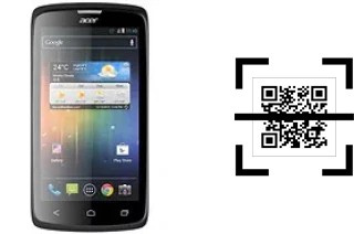 Wie lese ich QR-Codes auf einem Acer Liquid C1?