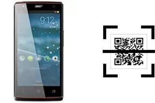 Wie lese ich QR-Codes auf einem Acer Liquid E3?