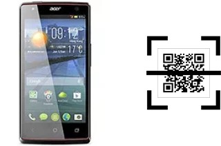 Wie lese ich QR-Codes auf einem Acer Liquid E3 Duo Plus?