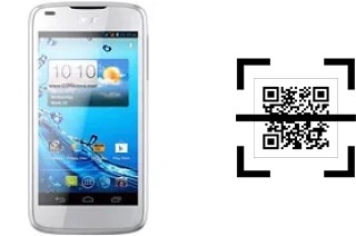 Wie lese ich QR-Codes auf einem Acer Liquid Gallant Duo?