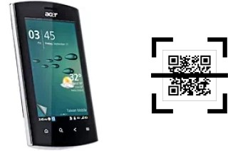 Wie lese ich QR-Codes auf einem Acer Liquid mt?