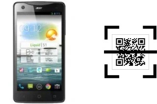 Wie lese ich QR-Codes auf einem Acer Liquid S1?