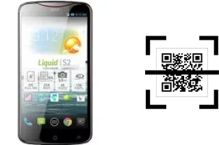 Wie lese ich QR-Codes auf einem Acer Liquid S2?