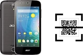 Wie lese ich QR-Codes auf einem Acer Liquid Z330?