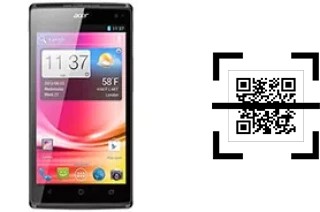 Wie lese ich QR-Codes auf einem Acer Liquid Z500?