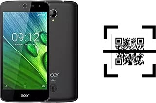 Wie lese ich QR-Codes auf einem Acer Liquid Zest?