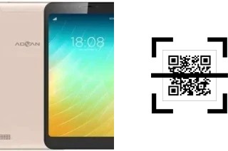 Wie lese ich QR-Codes auf einem Advan G-Tab 8?