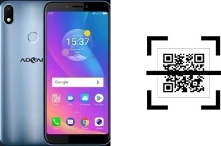 Wie lese ich QR-Codes auf einem Advan G2 Plus?