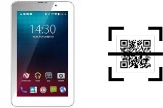 Wie lese ich QR-Codes auf einem Advan i7 Plus?