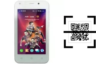 Wie lese ich QR-Codes auf einem Advan S4P?