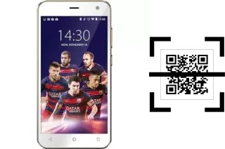 Wie lese ich QR-Codes auf einem Advan S50D?