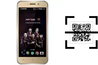 Wie lese ich QR-Codes auf einem Advan S5Q?